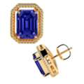 USD 5908,  Classic And Modern Tanzanite Earrings Collection