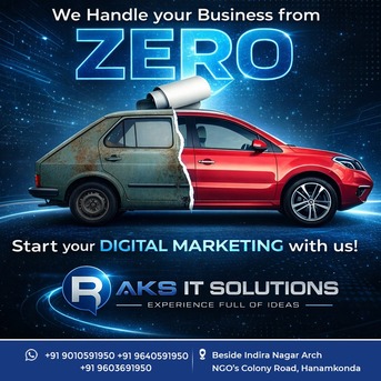 Warangal, Graphic Design, Warangal&rsquo;s Trusted Digital Growth Partner | RAKS IT Solutions