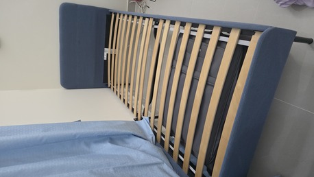 Juffair, Furniture, REPRICE: Good As New 6seater Wood Table With Chairs, Double & Single Beds And Corner Table