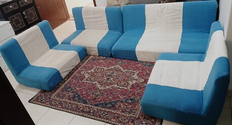 Riyadh, Furniture, SAR 250,  Sofa Set For Sale جلسة أرضية