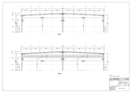 Dhahran, Construction, PEB Shed Design Load Calculation And Drawings - Saudi Arabia