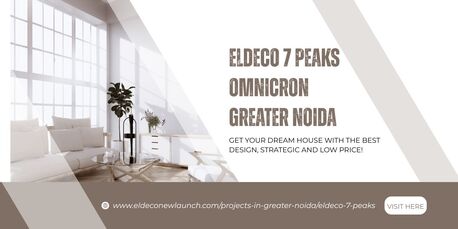 Noida, Real Estate For Sale, Studio,  Eldeco 7 Peaks Omnicron Greater Noida - Homes In Delhi NCR
