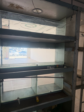 Riyadh, Pet Supplies, SAR 4000,  Sale: Glass Display Units / Glass Cages &ndash; Various Sizes