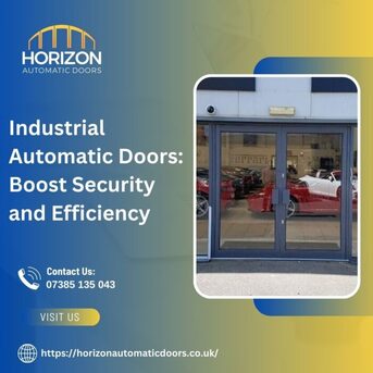 London, Construction, Horizon Automatic Doors  : Premium Automatic Security Doors Designed For Safety & Style