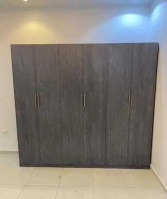 Jeddah, Furniture, SAR 1950,  New Complete Bedroom Set &ndash; Double Bed, 6-Door Wardrobe & More | Jeddah