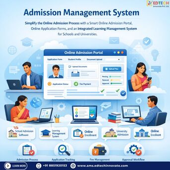 Noida, Education, Education Admissions Software With Online Enrollment System