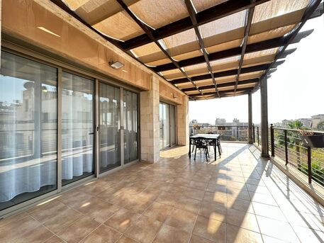 Abdoun, Apartments/Houses, JOD 16000/year,  Furnished,  2 BR,  100 Sq. Meter,  Furnished Rooftop For Rent In Abdoun