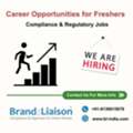 Career Opportunities For Freshers | Compliance & Regulatory Jobs