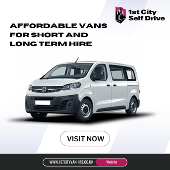London, Business, Affordable Vans For Short And Long Term Hire