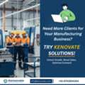 Need More Clients For Your Manufacturing Business? Try Kenovate Solutions!