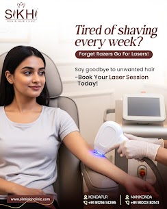 Hyderabad, Health, Laser Hair Removal Clinic In Manikonda