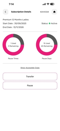 Riyadh, Health & Beauty Items, SAR 2000,  Body Motions Ladies Gym Membership