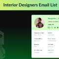 Need Premium And Verified Interior Designers Contacts?