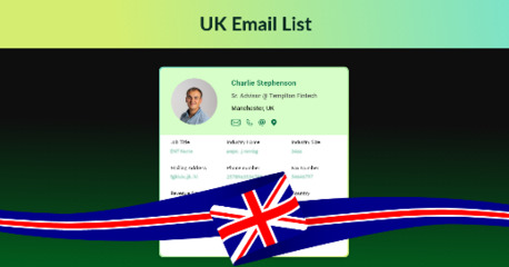 London, Business, Get High-Quality UK Business Contacts Database