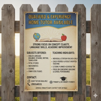 Al Malaz, Lessons Offered, Home Tutor For Kids Till Grade 12