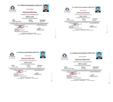 Jubail, Job Seekers, QA/QC Piping Inspector +NDT Level II