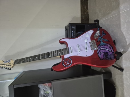 Al Arid, Musical Instruments, SAR 850,  Electric Guitar With Amplifier