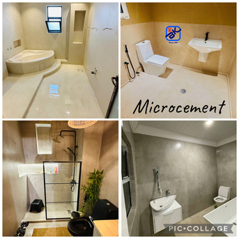 Manama, Construction, Microcement Floor & Wall Finish Works In Bahrain