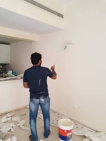 Manama, Construction, Interior & Exterior Wall Painting Works - Multi Story Building, Villas, Offices, Warehouse