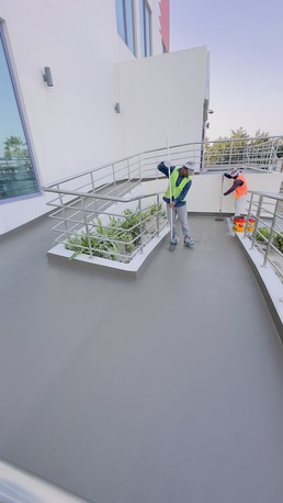 Manama, Construction, Concrete Floor Grinding - Leveling - Polishing & Epoxy Coating