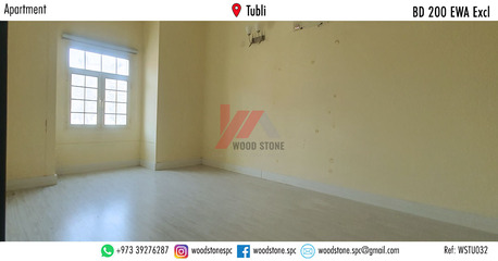 Tubli, Apartments/Houses, BHD 200/month,  2 BR,  120 Sq. Meter,  Unfurnished 2 Bedroom Apartment, Tubli - BD 200 Excl WSTU032