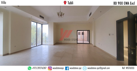 Tubli, Villas, BHD 900,  380 Sq. Meter,  Semi-furnished 5 Bedroom Villa, Tubli - BD 900 Excl WSTU033