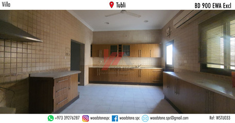 Tubli, Villas, BHD 900,  380 Sq. Meter,  Semi-furnished 5 Bedroom Villa, Tubli - BD 900 Excl WSTU033