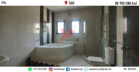 Tubli, Villas, BHD 900,  380 Sq. Meter,  Semi-furnished 5 Bedroom Villa, Tubli - BD 900 Excl WSTU033
