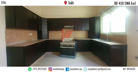 Tubli, Villas, BHD 450,  250 Sq. Meter,  Semi-furnished 4 Bedroom Villa, Tubli - BD 450 Excl WSTU034