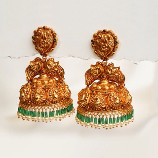 Kurnool, Businesses For Sale, Elegant Small Silver Jhumkas For Daily Wear | Padmam