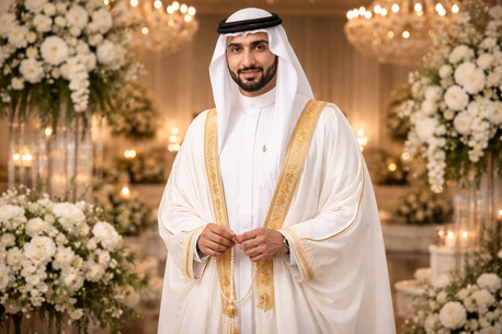 London, Clothing & Accessories, GBP 40,  Luxury Off-White Thobe