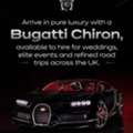 Luxury Bugatti Chiron Hire Across The UK