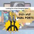 Looking For A Fast Charging Cable With Dual Ports In Jaipur?