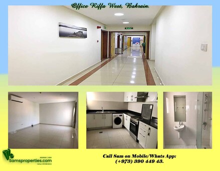 Riffa, Offices, BHD 260,  95 Sq. Meter,  Premium 2 Room Office Flats For Rent At Riffa West In A Prime Location. Call Sam 39044943
