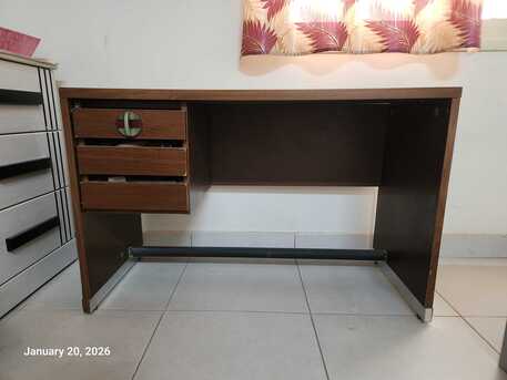 Dammam, Furniture, SAR 150,  Home / Office Computer Desk With Chair In Good Condition