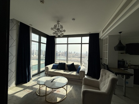 Hoora, Apartments/Houses, BHD 350/month,  1 BR,  FOR RENT Luxurios 1-BR (SeaView) Fully Furnished Apartment (BD 350)