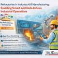 Refractories In Industry 4.0 Manufacturing Smart And Data-Driven Industrial Operations.