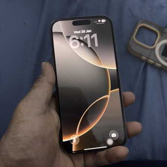 Al Malaz, Mobile Phones, SAR 3700,  📱 For Sale: IPhone 16 Pro &ndash; 256GB (Desert Titanium) Price: 3500 SAR