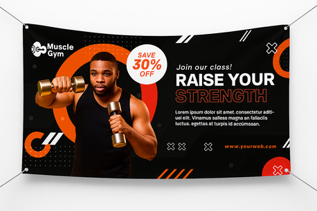 Los Angeles, Materials, USD 2,  Vinyl Banners Printing