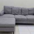 SAR 200,  SELLING 3 SEATER COUCH WITH FOOT REST (HOMEBOX)