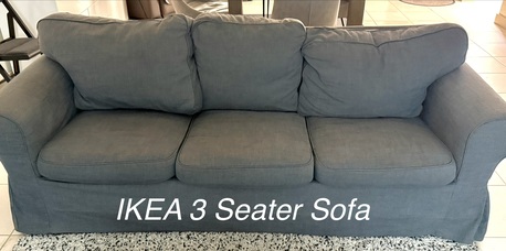 Jubail, Furniture, SAR 500,  Sofa Set With Carpet (IKEA)