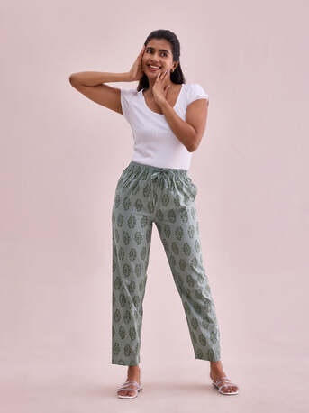 Chennai, Clothing & Accessories, INR 799,  Buy Soft Cotton Night Pants For Women Online | Go Colors