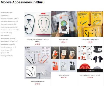 Mumbai, Electronics, Mobile Accessories In Eluru