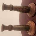 BHD 5,  Ornate Candlestick Holders &ndash; Vintage Elegance (Set Of 2)