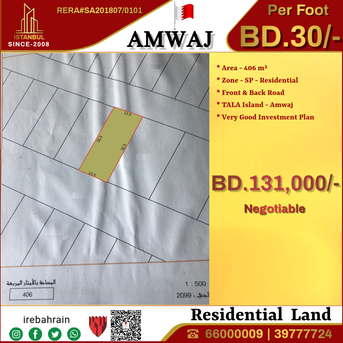 Amwaj Islands, Residential Plots, BHD 30,  Land For Sale In Amwaj Island