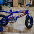 SAR 150,  Kids Bicycle With Training Wheels For Sale.  Good Working Condition.