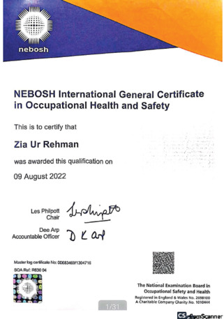 Jubail, Job Seekers, SAFETY OFFICER.