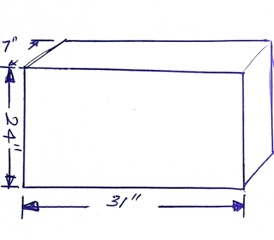 Dammam, Pet Supplies, SAR 350,  Fish Aquarium Big Size 31inchx17inchx24inch