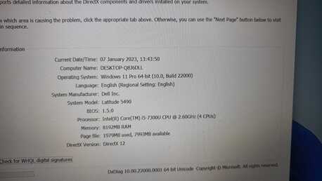 Riyadh, Computers, SAR 800,  Dell Latitude E5490 , I5 7th Generation Ram:8GB+Hard Disk:256 Gb SSD