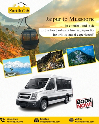 Jaipur, Travel, Force Urbania Hire In Jaipur | Premium Urbania Tempo Traveller Service